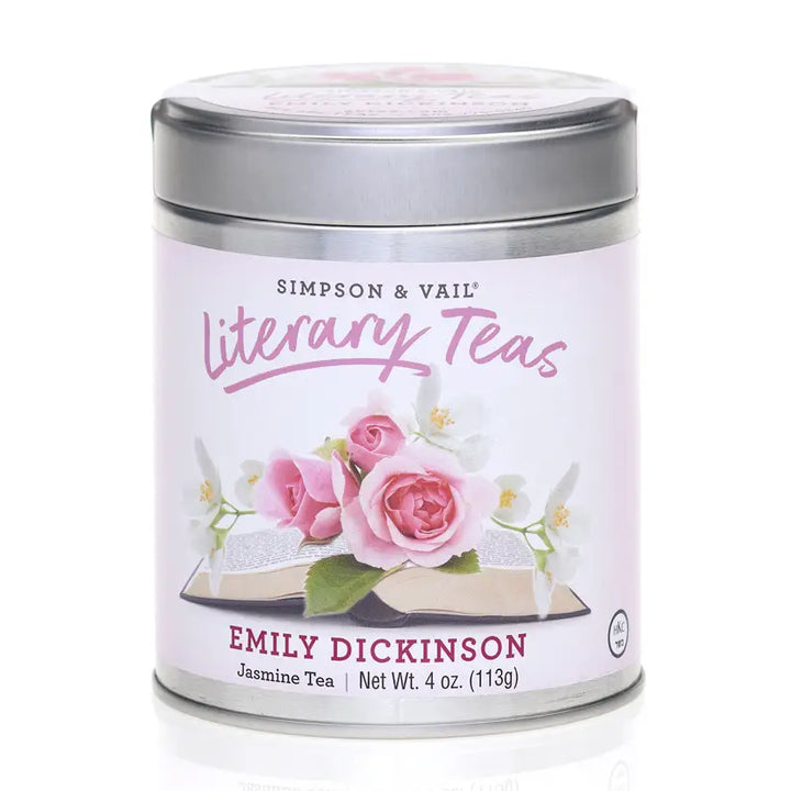 Emily Dickinson Jasmine Tea, 4oz tin