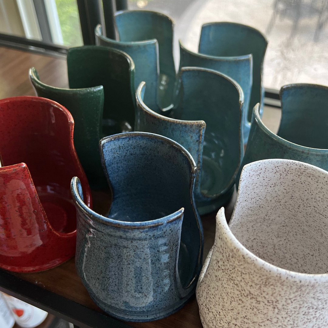 Handmade Pottery Sponge Caddy