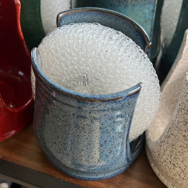 Handmade Pottery Sponge Caddy