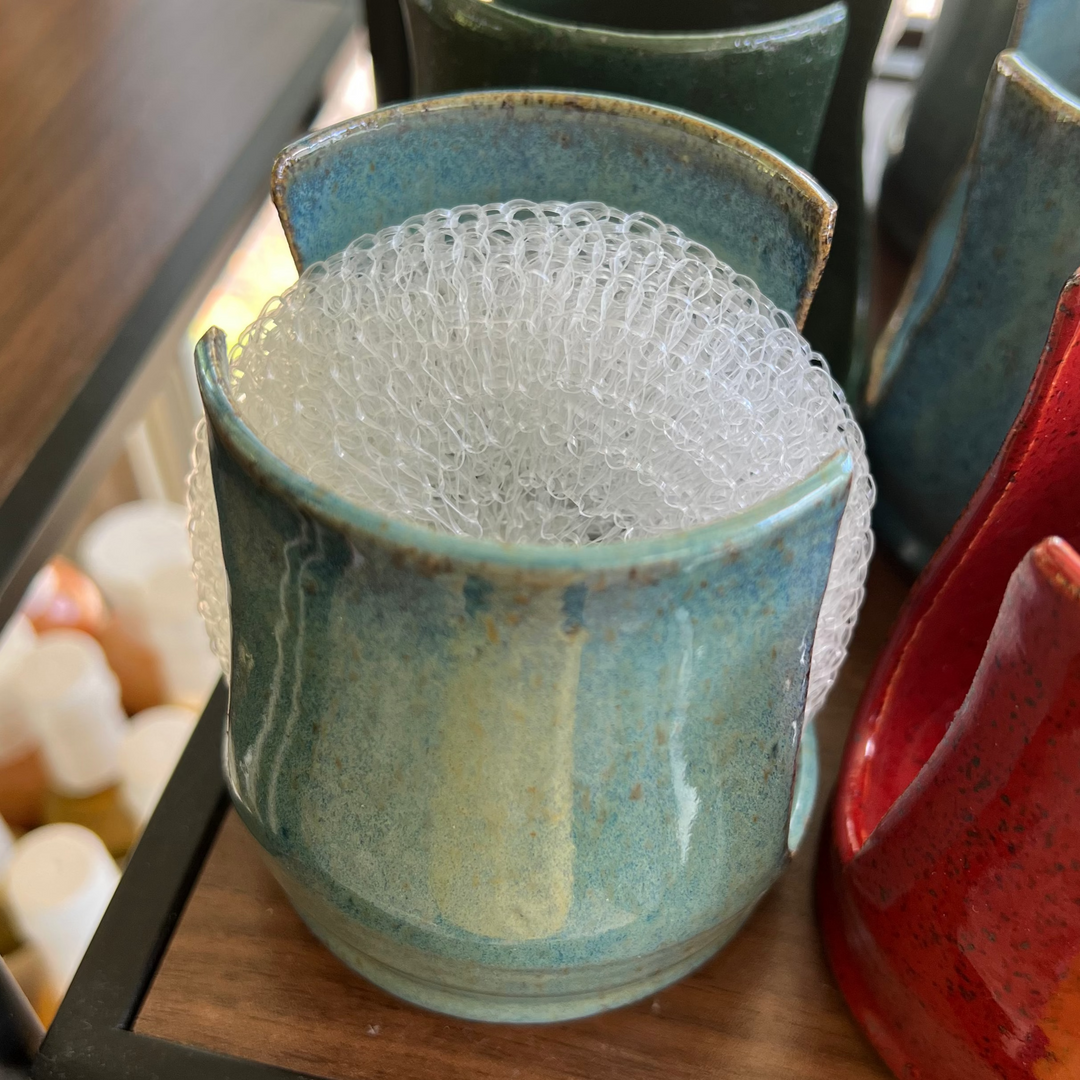 Handmade Pottery Sponge Caddy