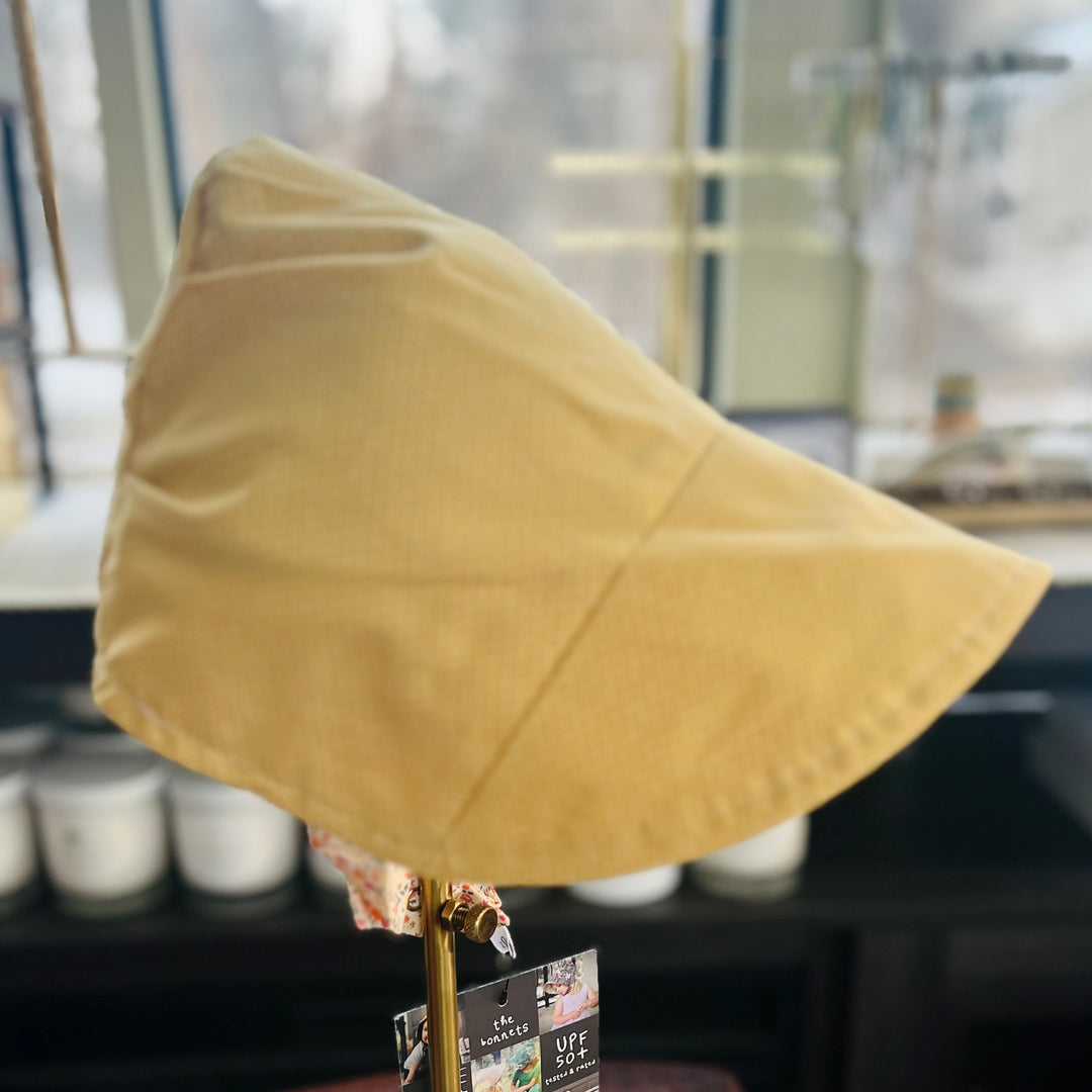 Marigold Bonnet, handmade