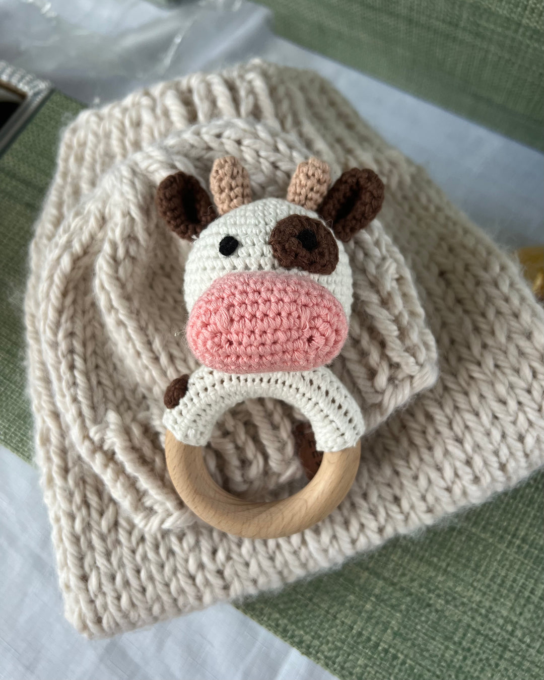 Hand-Crochet Baby Rattles, multiple designs