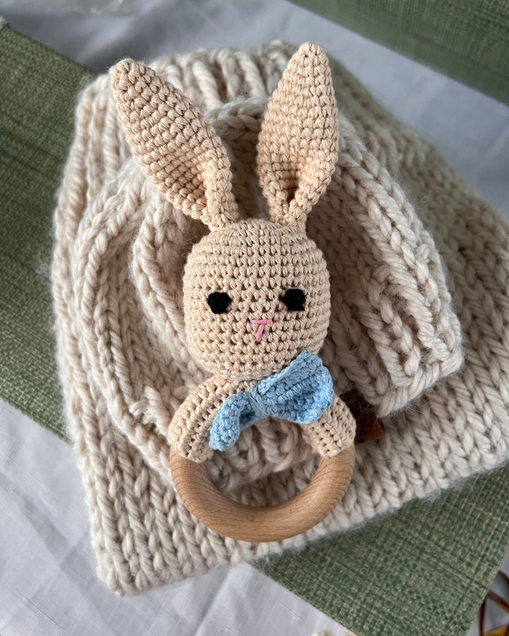 Hand-Crochet Baby Rattles, multiple designs