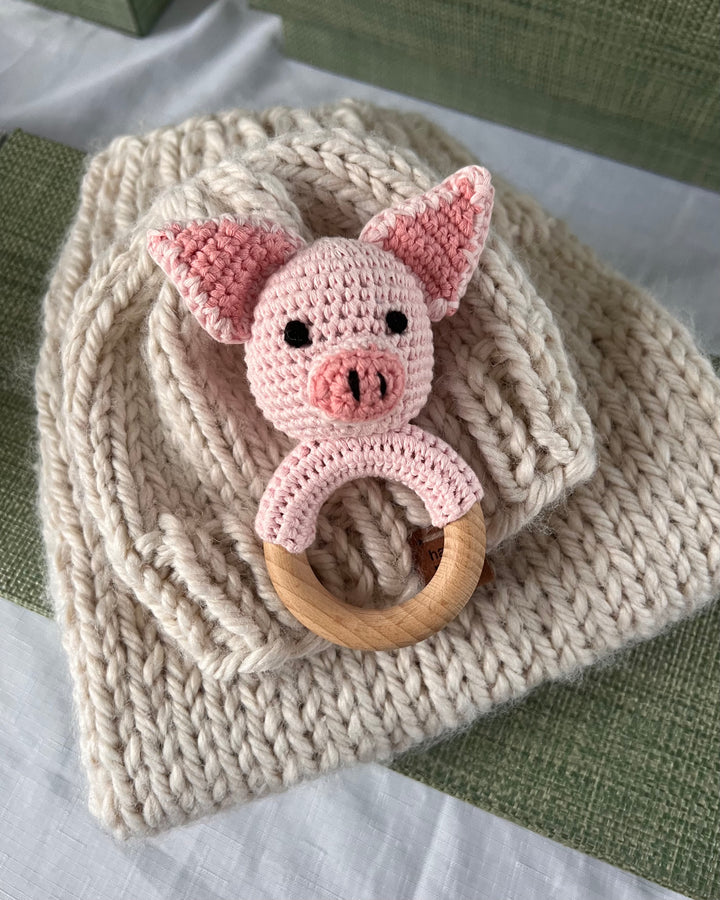 Hand-Crochet Baby Rattles, multiple designs