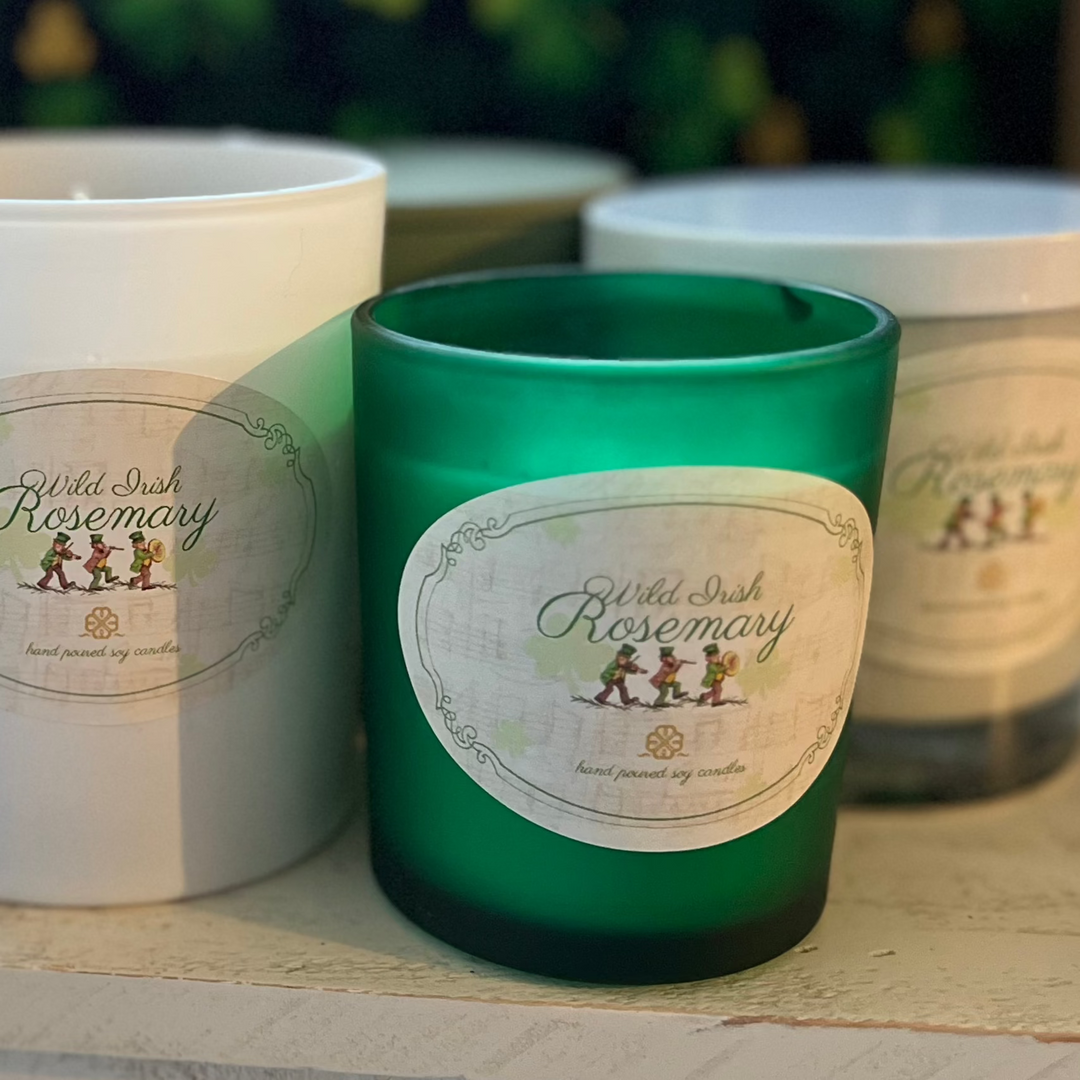 Wild Irish Rosemary Natural Soy Candles