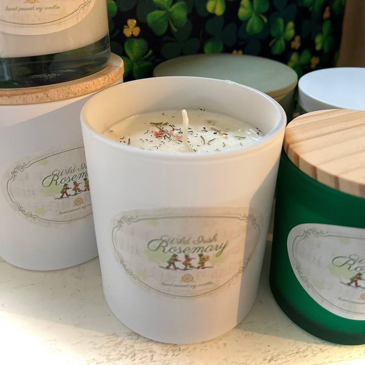 Wild Irish Rosemary Natural Soy Candles