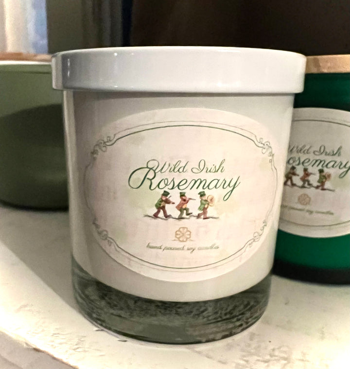 Wild Irish Rosemary Natural Soy Candles