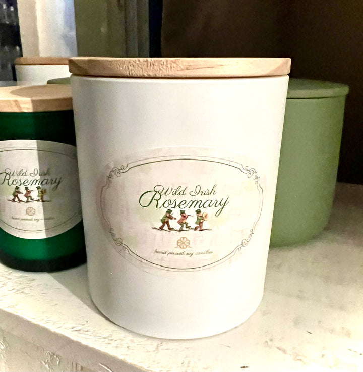 Wild Irish Rosemary Natural Soy Candles