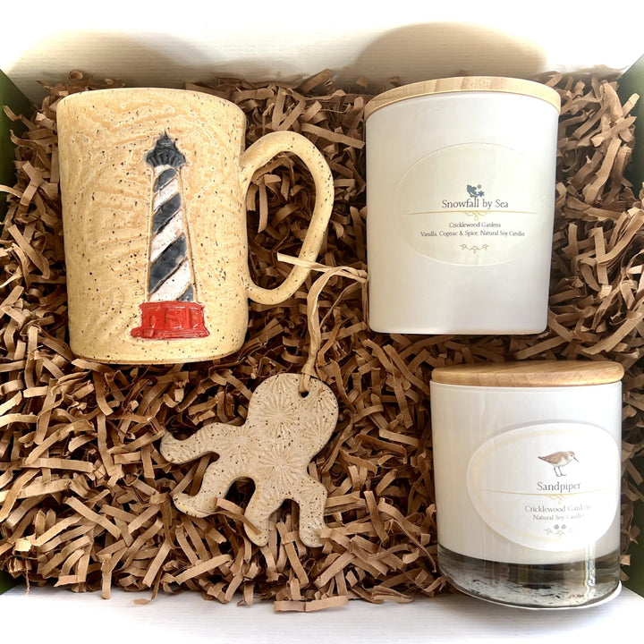 Lighthouse by the Shore gift box