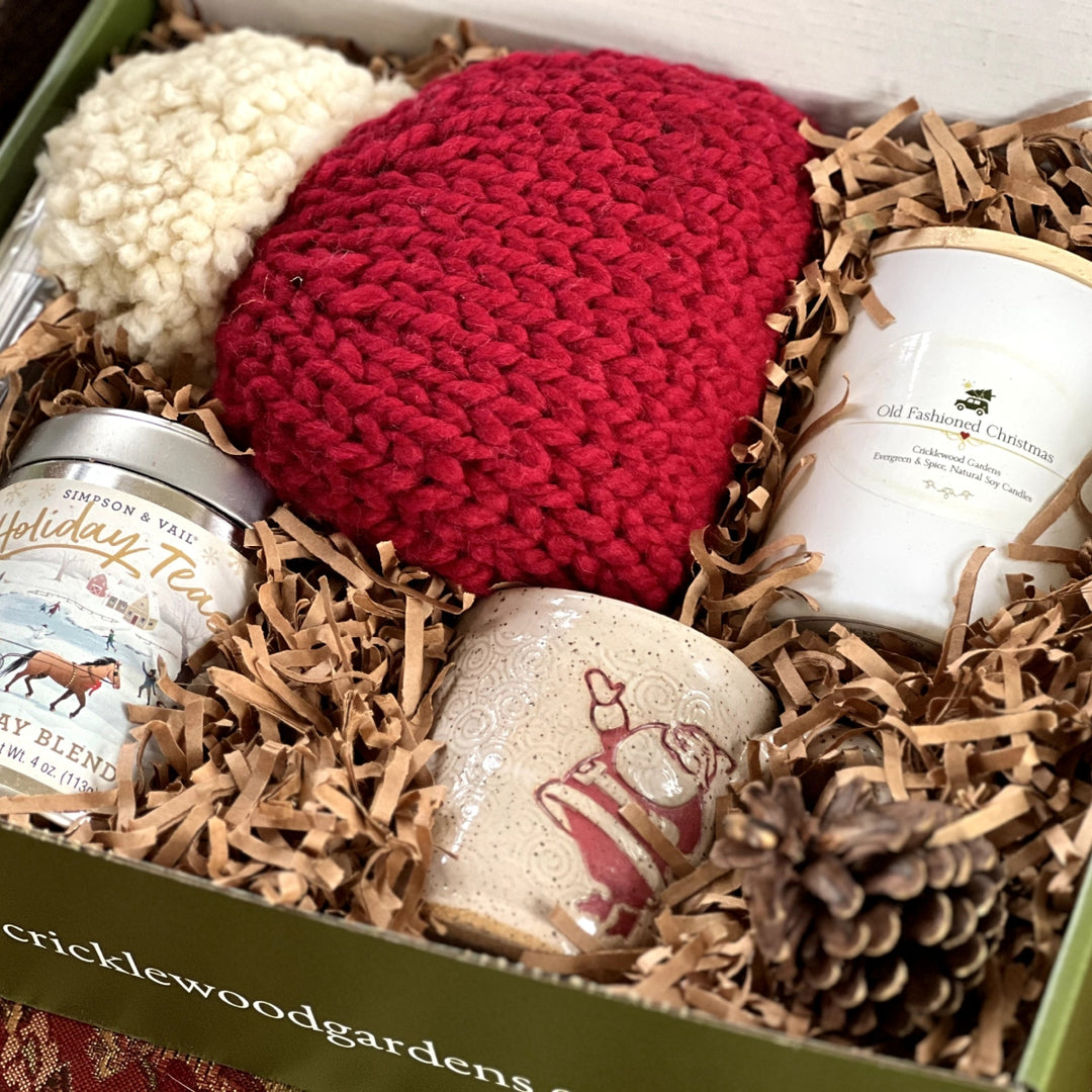 Old Fashioned Christmas gift box