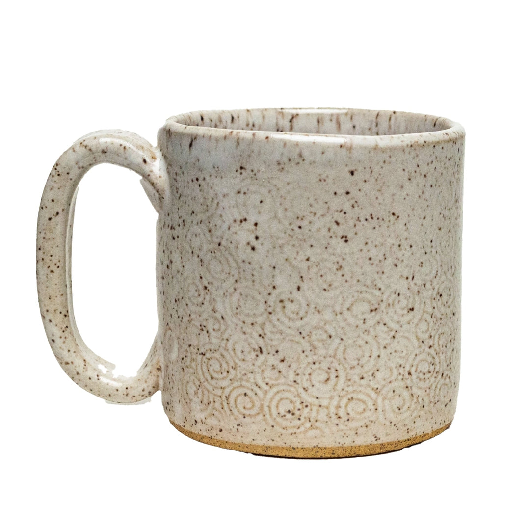 Santa mug 10oz handcrafted stoneware