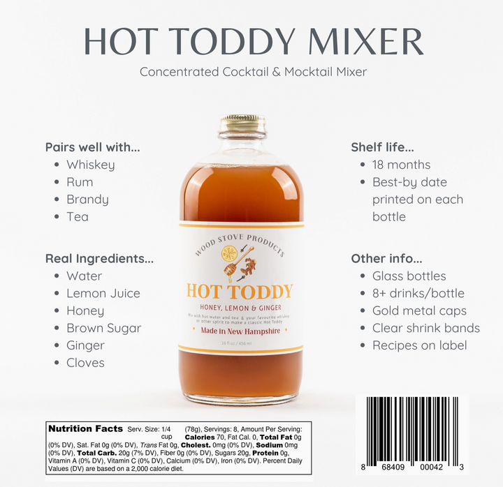 Hot Toddy Cocktail Mixer, 16 fl oz