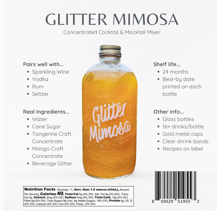Glitter Mimosa, 16 fl oz