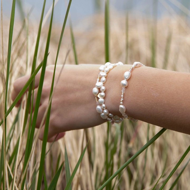 Freshwater Keshi Pearl Bracelet