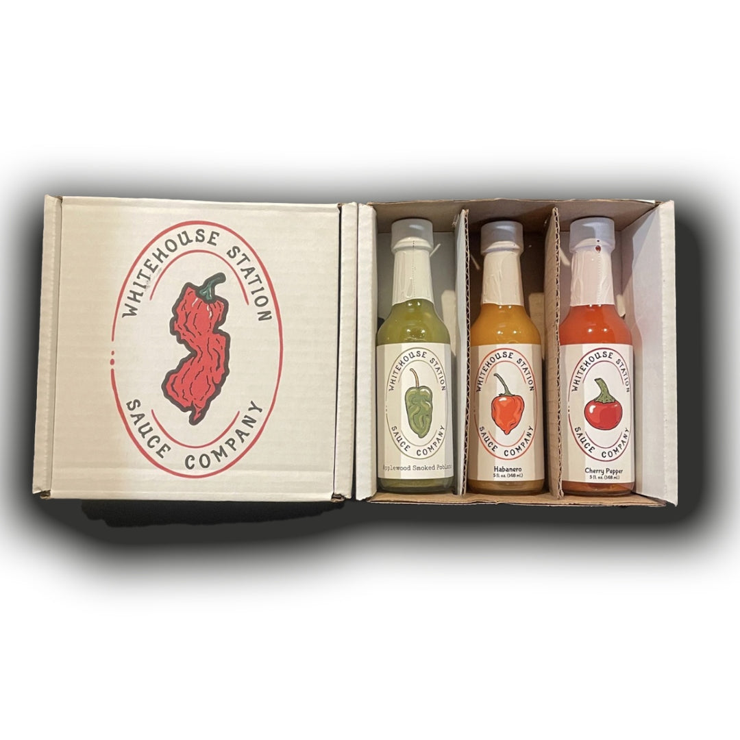 Whitehouse Station Sauce Company 3pc Gift Set