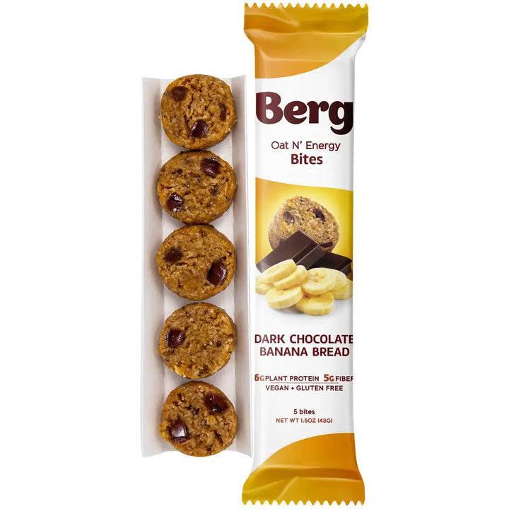 Dark Chocolate Banana Bread Energy Bites