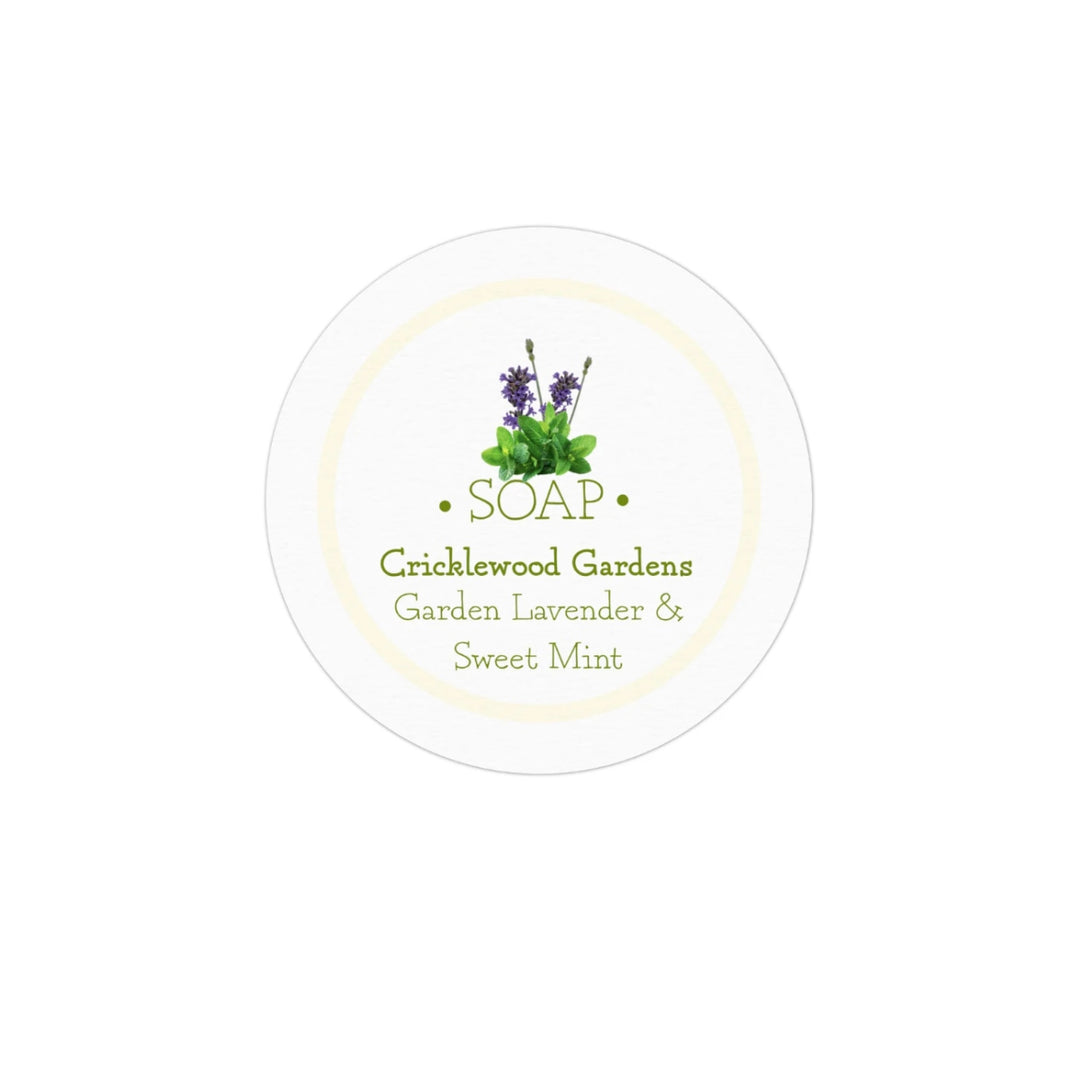 Garden Lavender & Sweet Mint hand-poured soap