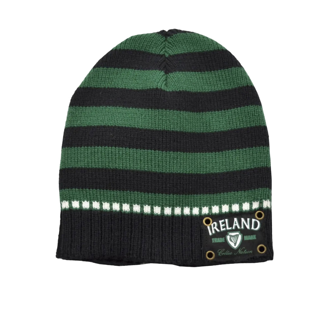 Striped ireland Knit Hat, adult