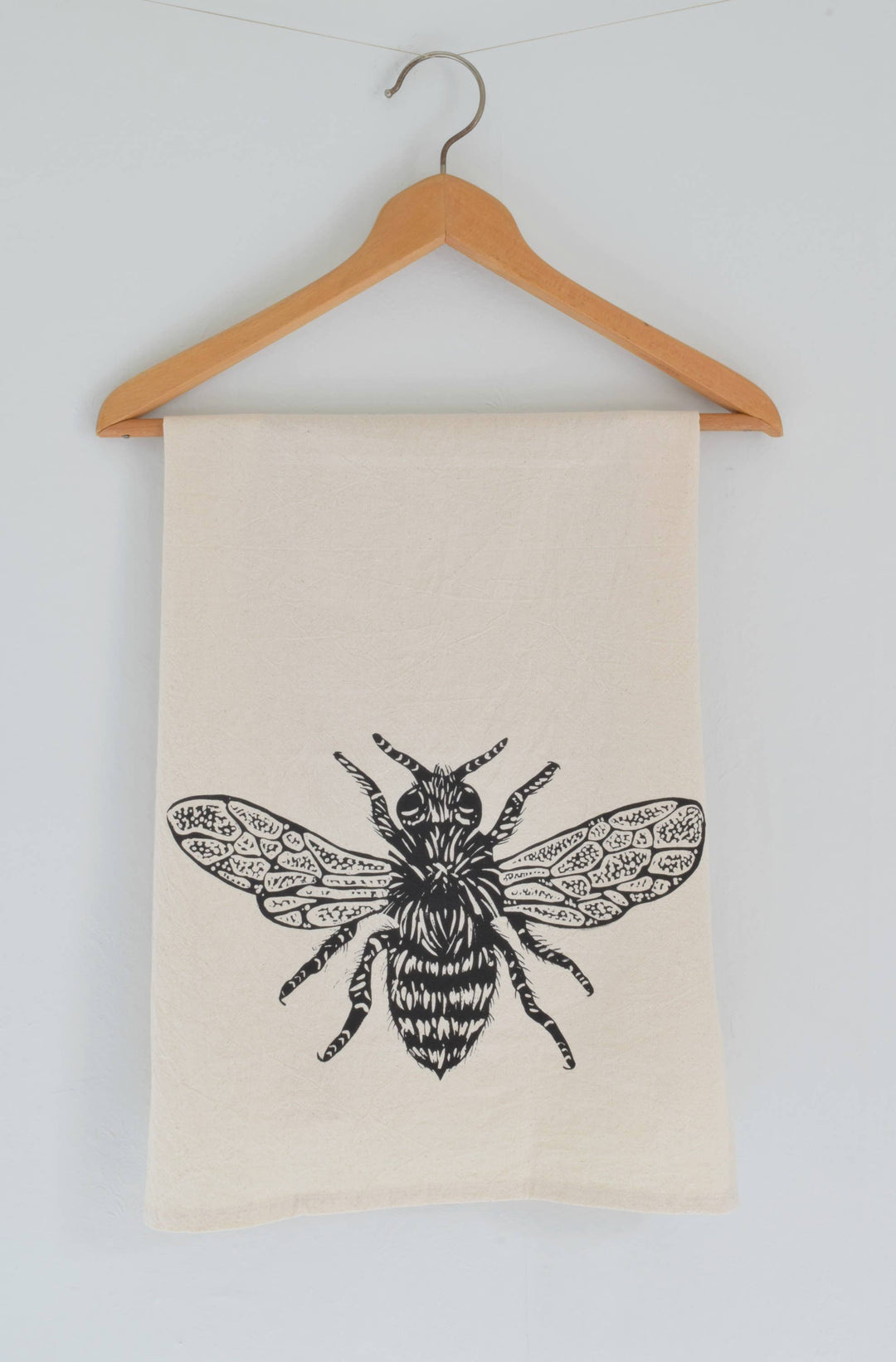 Honey Bee Organic Cotton Tea Towel