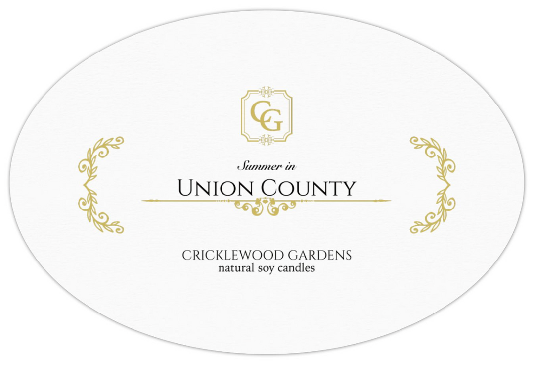 Union County (White Label) Natural Soy Candles 11oz