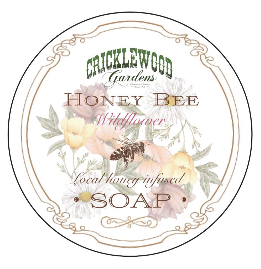 Honey Bee Wildflower (5/6 oz) Soap Bars